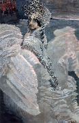 Mikhail Vrubel Swan princess. Sweden oil painting artist